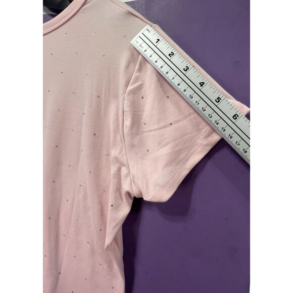 Rue 21 - Women's Short Sleeves T-Shirt - Pink - XXL - Picture 7 of 12